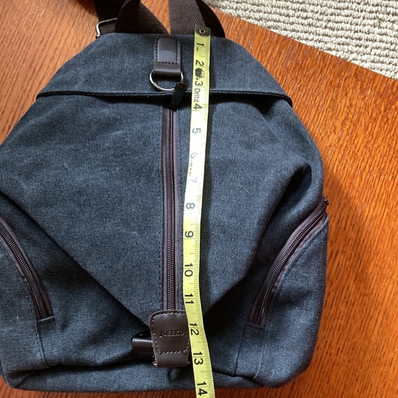 JOSEKO CANVAS BACKPACK , RUCKSACK SCHOOLBAG Anti-theft - Picture 14 of 16